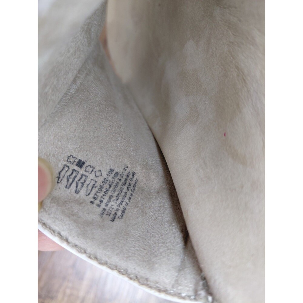 Tamaris Comfort White Nappa Sandals Women Size 37 - Picture 10 of 16